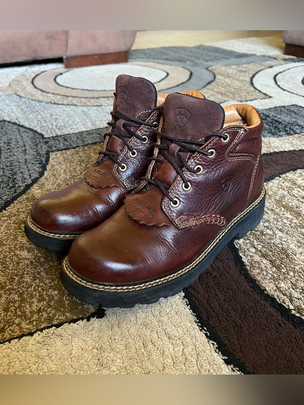 Ariat Women’s Canyon Lace-Up Round Toe Work Boots Size 9